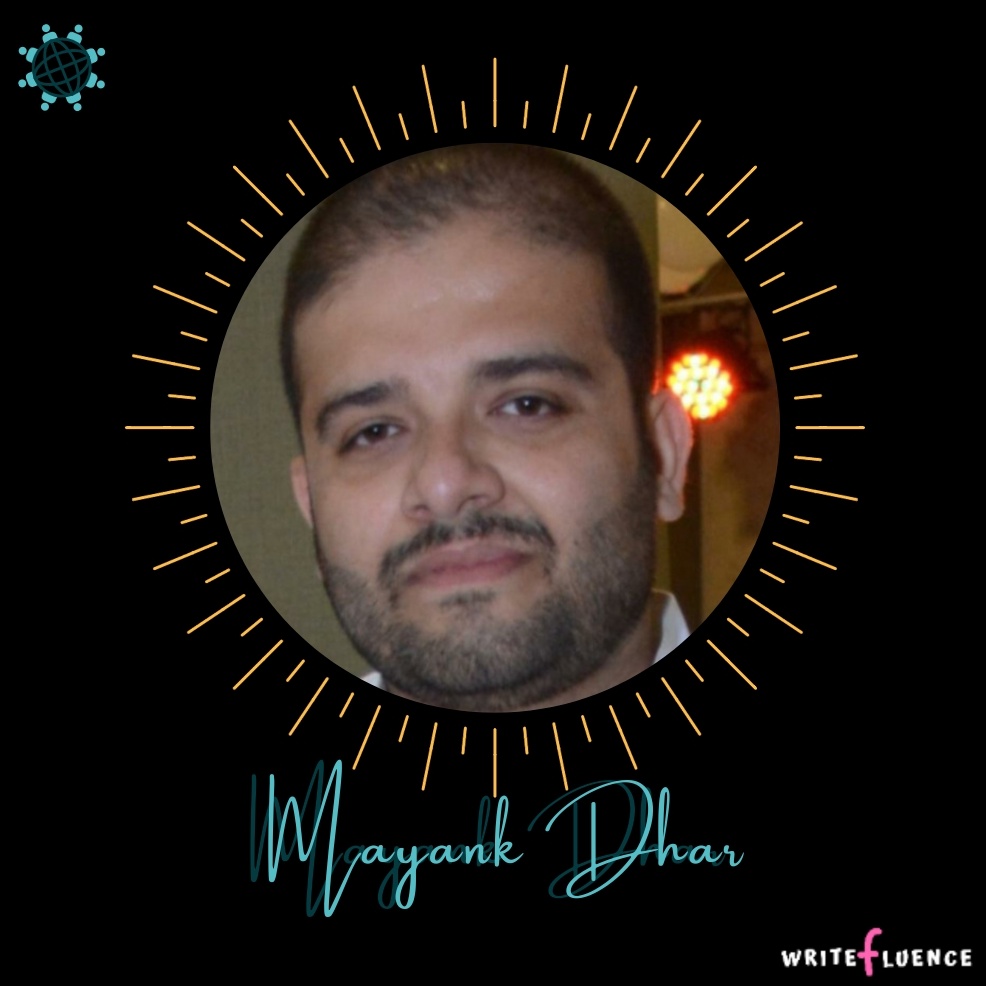 Mayank Dhar – Co-author, SPENT