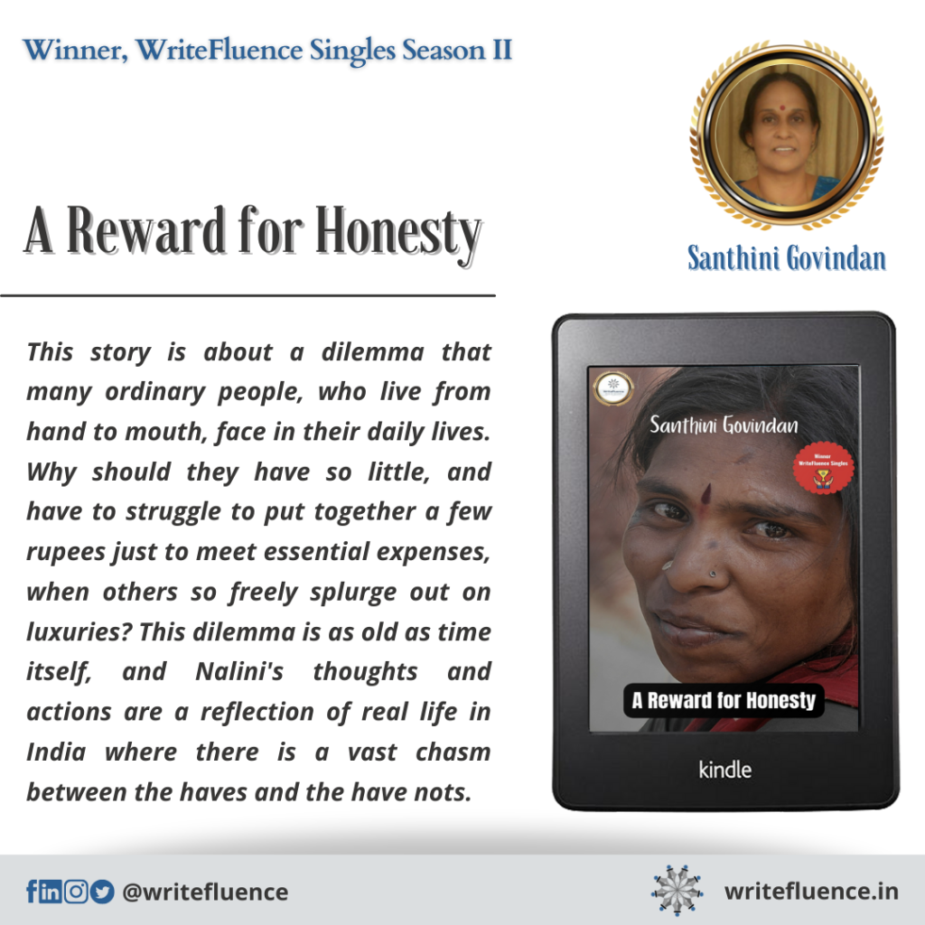 A Reward for Honesty by Santhini Govindan
