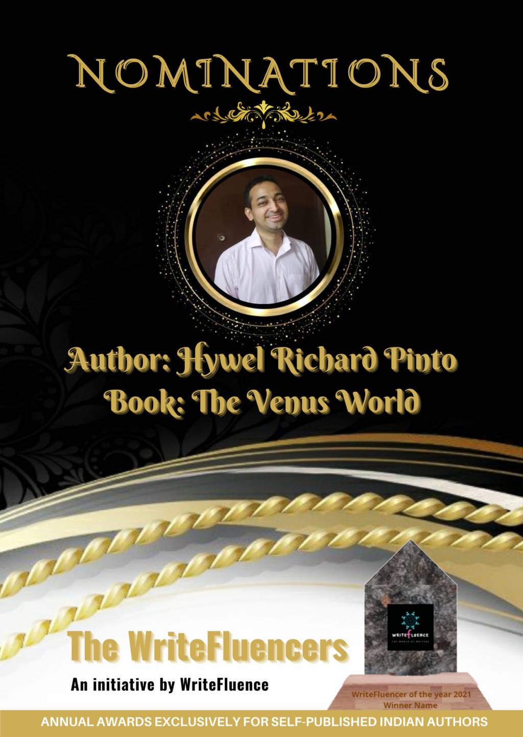 WriteFluencers Top 10: Hywel Richard Pinto